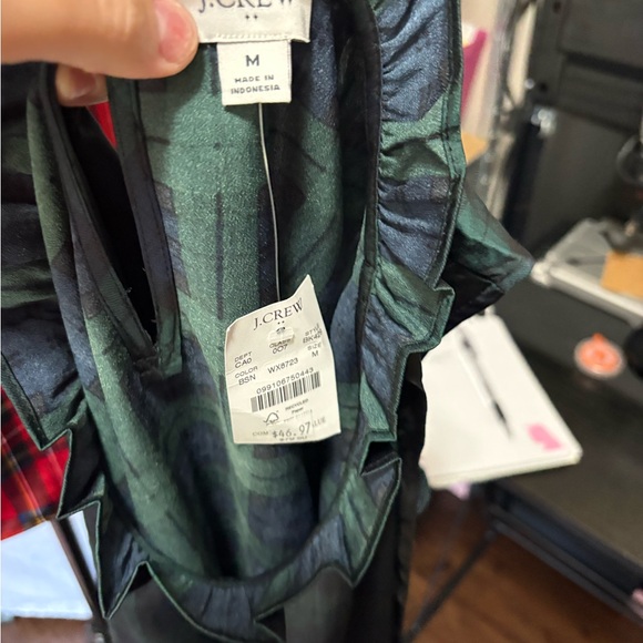 2 Brand New SL plaid tartan dress tops from J.Crew - Picture 2 of 7